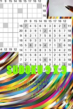 portada Sudoku 9 x 9 - 250 Puzzles 3 Numbers - Wheel of Fire. Vol. 130: 9x 9 Pitstop. Sudoku Puzzles Like Bronze, Silver and Gold Prizes. 