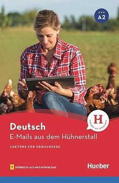 portada E-Mails aus dem Hühnerstall: Lektüre mit Audios Online (Lektüre für Erwachsene) (in German)
