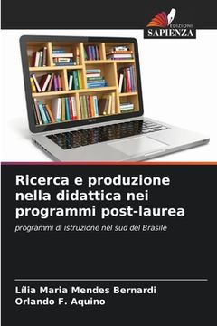 portada Ricerca e produzione nella didattica nei programmi post-laurea (en Italiano)