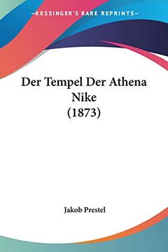 portada Der Tempel der Athena Nike (en Alemán)