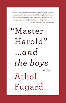 portada Master Harold. And the Boys (Vintage International) 