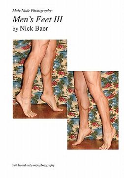 portada male nude photography- men's feet iii (en Inglés)