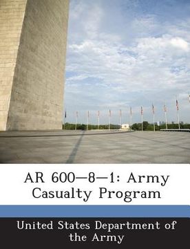 portada AR 600-8-1: Army Casualty Program (en Inglés)