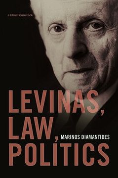 portada levinas, law, politics (en Inglés)