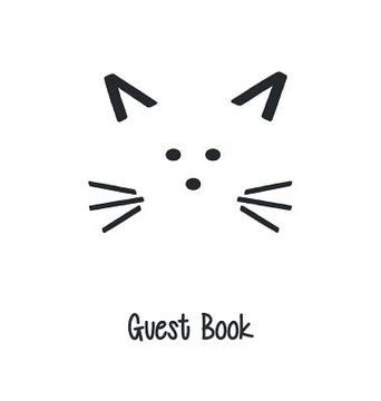 portada Cat Guest Book, Guests Comments, B&B, Visitors Book, Vacation Home Guest Book, Beach House Guest Book, Comments Book, Visitor Book, Holiday Home, Retr 