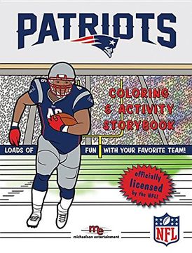 portada New England Patriots Coloring & Activity Storybook (in English)
