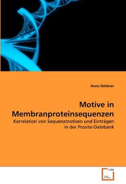portada Motive in Membranproteinsequenzen