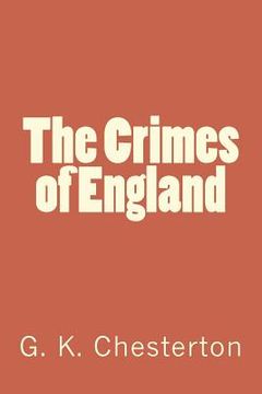 portada The Crimes of England (en Inglés)
