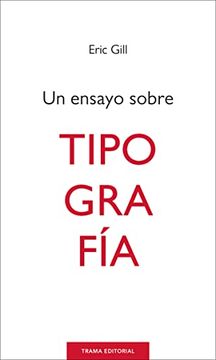 portada Un Ensayo Sobre Tipografía (Largo Recorrido) (in Spanish)