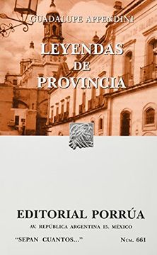 portada # 661. leyendas de provincia