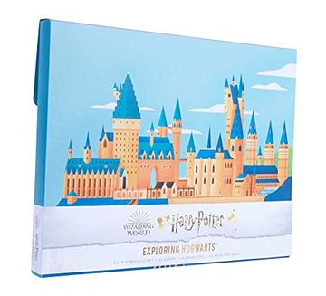 portada Harry Potter: Exploring Hogwarts ™ Card Portfolio set (Set of 20 Cards) (en Inglés)