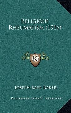 portada religious rheumatism (1916) (en Inglés)