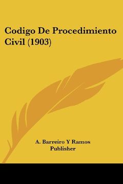 portada Codigo de Procedimiento Civil (1903)