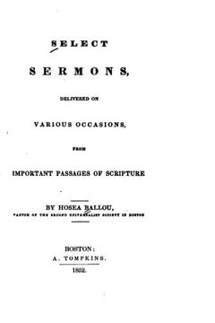 portada Select Sermons, Delivered on Various Occasions from Important Passages of Scripture
