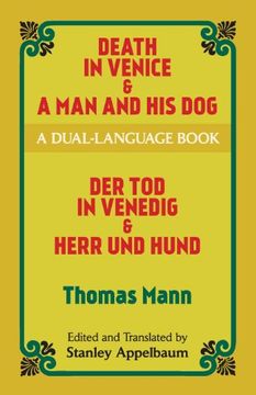 portada death in venice & a man and his dog: a dual-language book (en Inglés)