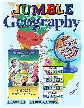 portada Jumble Geography: Where In The World Are The Best Puzzles?! (en Inglés)