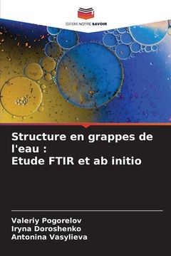 portada Structure en grappes de l'eau: Etude FTIR et ab initio (in French)