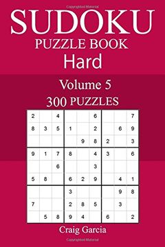 portada 300 Hard Sudoku Puzzle Book (en Inglés)