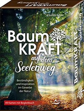 portada Set - Baumkraft auf dem Seelenweg: Beständigkeit und Inspirationim Gewebe der Natur - 49 Karten mit Begleitbuch (en Alemán)