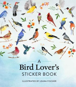 portada A Bird Lover's Sticker Book (en Inglés)