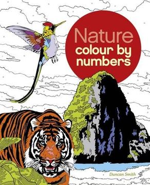 portada Colour by Number: Nature (Colouring Books)