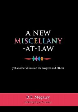 portada a new miscellany-at-law: still another diversion for lawyers and others (in English)