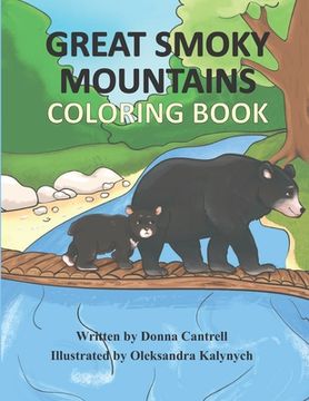 portada Great Smoky Mountains Coloring Book (en Inglés)