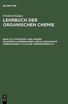 portada Stickstoff- und Andere Nichtmetallverbindungen, Metallorganische Verbindungen, Cyclische Verbindungen U. An (in German)