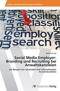 portada Social Media Employer-Branding und Recruiting bei Anwaltskanzleien