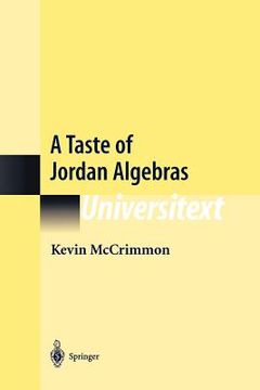 portada a taste of jordan algebras (en Inglés)