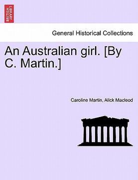 portada an australian girl. [by c. martin.] (in English)