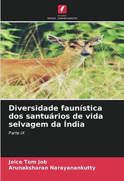 portada Diversidade Faunística dos Santuários de Vida Selvagem da Índia