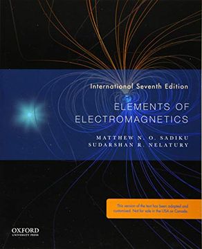 portada Elements of Electromagnetics (Oxford Series Electric Computer Engineer) (en Inglés)