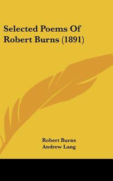 portada selected poems of robert burns (1891) (in English)