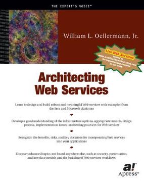 portada architecting web services: models, designs, and solutions (en Inglés)