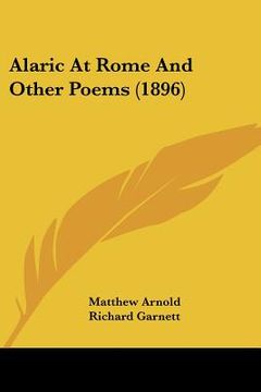 portada alaric at rome and other poems (1896) (in English)