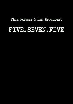 portada Five. Seven. Five. (in English)