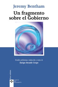 portada Un Fragmento Sobre el Gobierno (in Spanish)