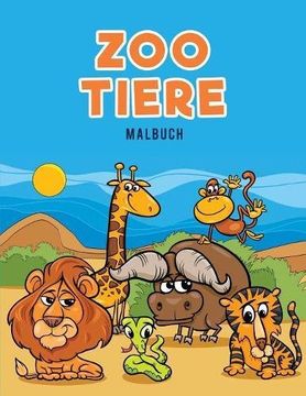portada Zoo Tiere Malbuch