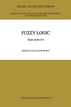portada Fuzzy Logic: State of the Art (en Inglés)