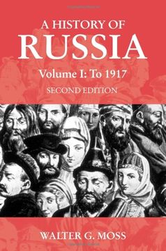 portada A History of Russia Volume 1: To 1917 (Anthem Series on Russian, East European and Eurasian Studies) (en Inglés)
