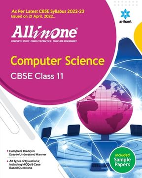 portada CBSE All In One Computer Science Class 11 2022-23 Edition (As per latest CBSE Syllabus issued on 21 April 2022) (en Inglés)