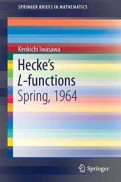portada Hecke's L-Functions: Spring, 1964 (en Inglés)