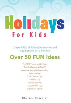 portada holidays for kids (en Inglés)