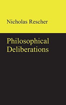 portada Philosophical Deliberations 
