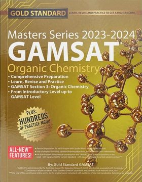 portada 2023-2024 Masters Series Gamsat Preparation Organic Chemistry by Gold (en Inglés)