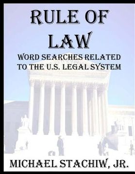 portada Rule of Law: Word Searches Related to the U.S. Legal System (en Inglés)