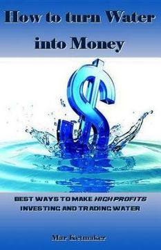portada How to Turn Water Into Money: Best Ways to Make High Profits Investing and Trading Water (in English)