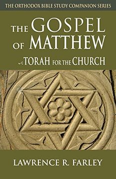 portada Gospel of Matthew: The Torah for the Church (Orthodox Bible Study Companion Series) (en Inglés)