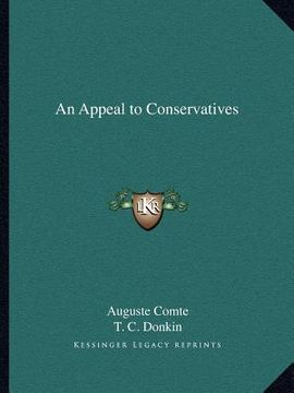 portada an appeal to conservatives (in English)